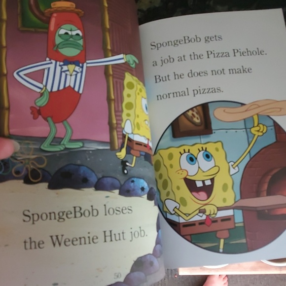 Nickelodeon Spongebob '5 Undersea stories' bool - Picture 7 of 8